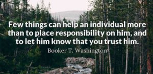 Servant Leadership Builds Trust